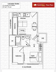 Leicester Suites (D13), Apartment #272020281